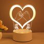 3D Lamp Acrylic USB LED Night Lights Neon Sign Lamp
