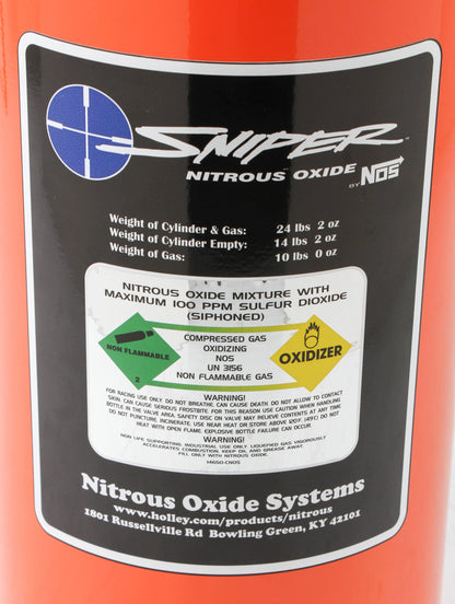 NOS Sniper Wet Nitrous Plate Kit - 4150 Square Bore