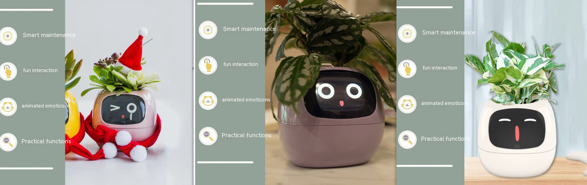 Smart Planter Endless Fun. Over 49 Rich Expressions.
