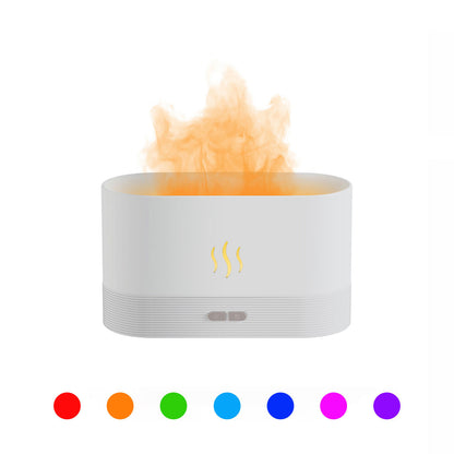 2022 Best Selling USB Ultrasonic Flame Humidifier