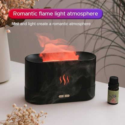 2022 Best Selling USB Ultrasonic Flame Humidifier
