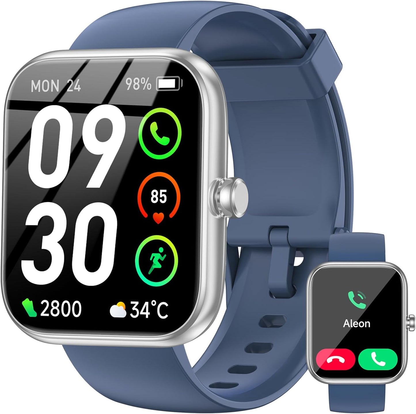 Smart Watch for iPhone & Android – Alexa Built-In