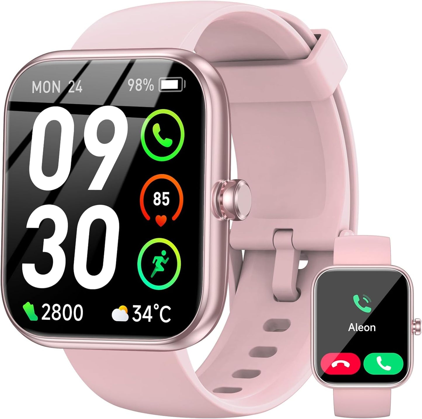 Smart Watch for iPhone & Android – Alexa Built-In