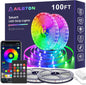 Bluetooth Led Strip Lights, 60ft Music Sync Color Changing.