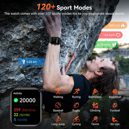 Smart Watch for iPhone & Android – Alexa Built-In