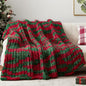 Cozy & Cute Chunky Knit Blanket – Machine Washable Chenille Throw for Couch, Bed & Home Decor