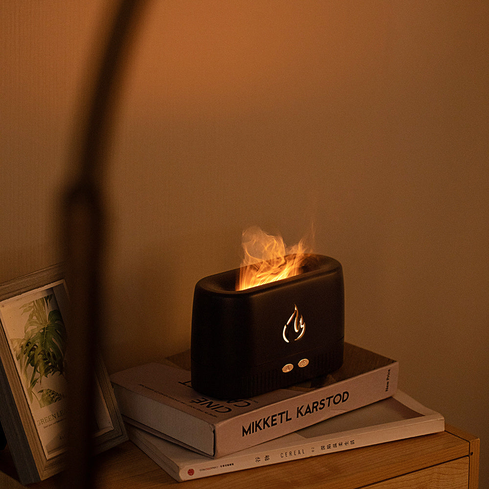Flame Humidifier Aroma Diffusers Machine