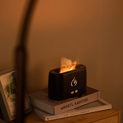 Flame Humidifier Aroma Diffusers Machine