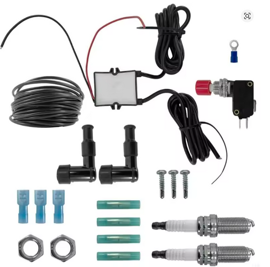 U13C Exhaust Flame Set Double Flamethrower for Car Truck Flame Thrower BFTKAFK-Dual Suit for Motorcycle