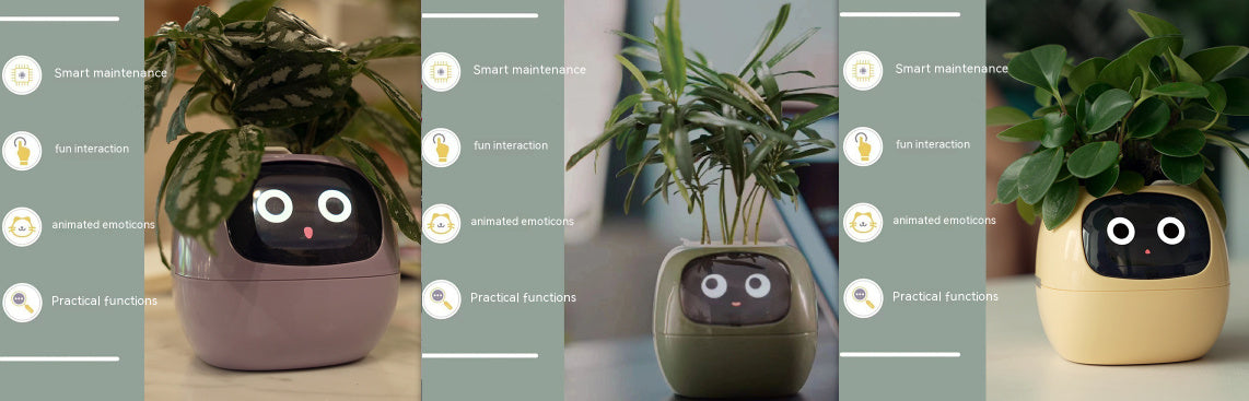 Smart Planter Endless Fun. Over 49 Rich Expressions.