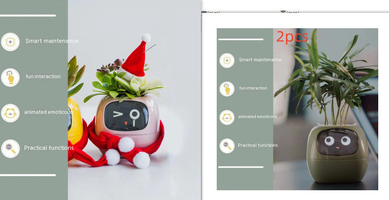 Smart Planter Endless Fun. Over 49 Rich Expressions.