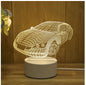 3D Lamp Acrylic USB LED Night Lights Neon Sign Lamp
